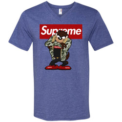 Supreme Hot Bear T-shirt Men V-Neck T-Shirt