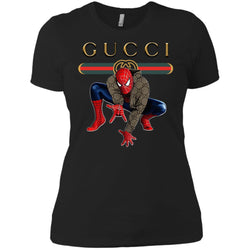 Spider Man Gucci Funny  Trend T- Shirt Women Cotton T-Shirt