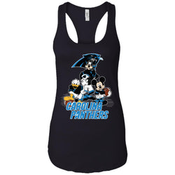 Mickey Mouse Carolina Panthers American Football Nfl Sports Shirt Women Tank Top