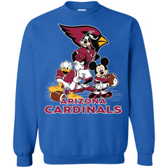 Mickey Mouse Arizona Cardinals American Football Nfl Sports Shirt Crewneck Pullover Sweatshirt Crewneck Pullover Sweatshirt - parenttees