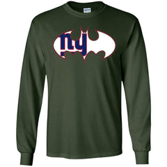 We Are The New York Giants Batman Nfl Mashup Men Long Sleeve Shirt Men Long Sleeve Shirt - parenttees