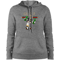 Gucci Mickey Mouse Drink Beer T-shirt Women Hooded Sweatshirt Women Hooded Sweatshirt - parenttees