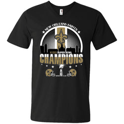 Nfl – New Orleans Saints 2019 Super Bowl Champions Football Men V-Neck T-Shirt