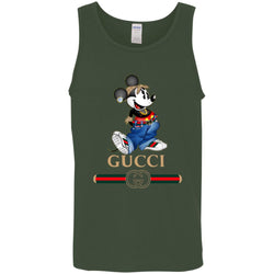 Gucci T-shirt Mouse Mickey Cartoon T-shirt Men Cotton Tank