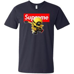 Supreme Minion T-shirt Trending Men V-Neck T-Shirt Men V-Neck T-Shirt - parenttees