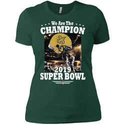 Nfl – New Orleans Saints We Are The Champion 2019 Super Bowl Football Women Cotton T-Shirt