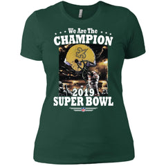 Nfl – New Orleans Saints We Are The Champion 2019 Super Bowl Football Women Cotton T-Shirt Women Cotton T-Shirt - parenttees