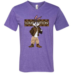 Louis Vuitton Rabbit Beauty T-shirt Men V-Neck T-Shirt Men V-Neck T-Shirt - parenttees