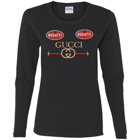 Gucci Dugatti T-shirt Women Long Sleeve Shirt Black / S Women Long Sleeve Shirt - parenttees