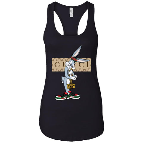 Best Gucci Rabbit T-shirt Women Tank Top Black / X-Small Women Tank Top - parenttees