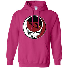 Arizona Cardinals Grateful Dead Steal Your Face Football Nfl Shirts Pullover Hoodie Sweatshirt Pullover Hoodie Sweatshirt - parenttees