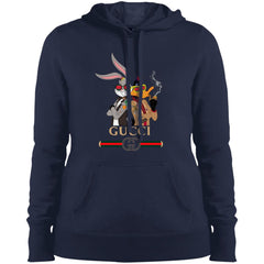 Gucci Trending T-shirt Rabbit And Donald T-shirt Women Hooded Sweatshirt Women Hooded Sweatshirt - parenttees