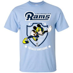 Nfl – Los Angeles Rams Totally Awesome Mickey Mouse Super Bowl 2019 Football Men Cotton T-Shirt Men Cotton T-Shirt - parenttees