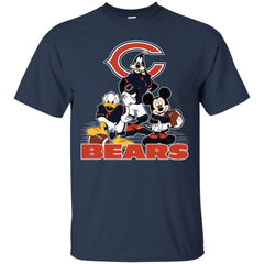 Mickey Mouse Chicago Bears American Football Nfl Sports Shirt Men Cotton T-Shirt Men Cotton T-Shirt - parenttees