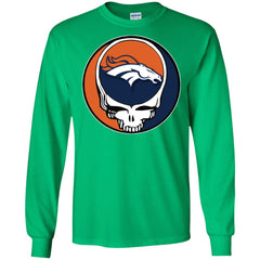 Denver Broncos Grateful Dead Steal Your Face Football Nfl Shirts Men Long Sleeve Shirt Men Long Sleeve Shirt - parenttees