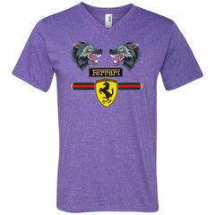 Gucci Ferrari Shirt Men V-Neck T-Shirt Men V-Neck T-Shirt - parenttees