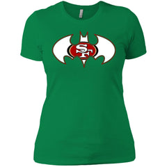 We Are The San Francisco 49ers Batman Nfl Mashup Women Cotton T-Shirt Women Cotton T-Shirt - parenttees