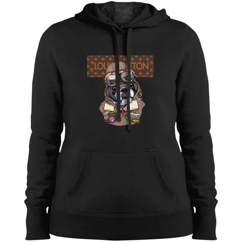 Louis Vuitton T-shirt Style Dogs T-shirt Women Hooded Sweatshirt Black / X-Small Women Hooded Sweatshirt - parenttees