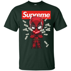 Supreme Deadpool Funny T-shirt Men Cotton T-Shirt Men Cotton T-Shirt - parenttees