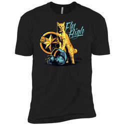 Captain Marvel Symbol Goose Fly High Men Short Sleeve T-Shirt