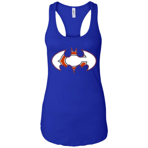 We Are The Chicago Bears Batman Nfl Mashup Women Tank Top Royal / X-Small Women Tank Top - parenttees