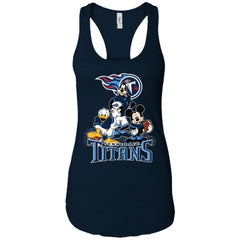 Mickey Mouse Tennessee Titans American Football Nfl Sports Shirt Women Tank Top Women Tank Top - parenttees