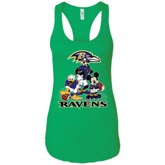 Mickey Mouse Baltimore Ravens American Football Nfl Sports Shirt Women Tank Top Women Tank Top - parenttees