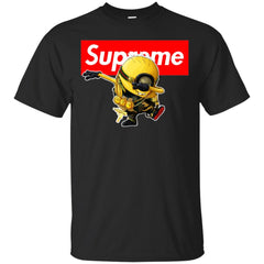 Supreme Minion T-shirt Trending Men Cotton T-Shirt Men Cotton T-Shirt - parenttees