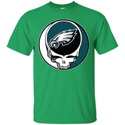 Philadelphia Eagles Grateful Dead Steal Your Face Football Nfl Shirts Men Cotton T-Shirt