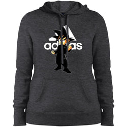 Goku Treding Adidas White T-shirt Women Hooded Sweatshirt