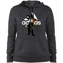 Goku Treding Adidas White T-shirt Women Hooded Sweatshirt Women Hooded Sweatshirt - parenttees