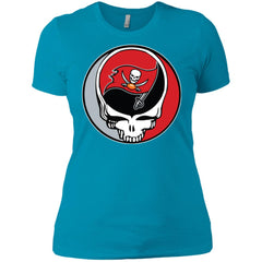 Tampa Bay Buccaneers Grateful Dead Steal Your Face Football Nfl Shirts Women Cotton T-Shirt Women Cotton T-Shirt - parenttees