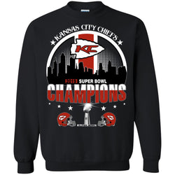 Nfl – Kansas City Chiefs 2019 Super Bowl Champions Football Crewneck Pullover Sweatshirt