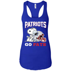 Go Pats - New England Patriots Super Bowl 2019 Snoopy Football Nfl Women Tank Top Women Tank Top - parenttees