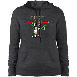 Gucci Mickey Mouse Drink Beer T-shirt Women Hooded Sweatshirt