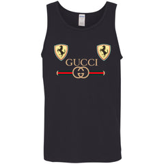 Best Gucci Ferrari New T-shirt Men Cotton Tank Men Cotton Tank - parenttees