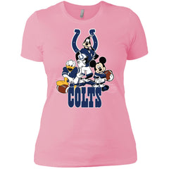 Mickey Mouse Indianapolis Colts American Football Nfl Sports Shirt Women Cotton T-Shirt Women Cotton T-Shirt - parenttees