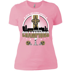 Nfl – New Orleans Saints 2019 Super Bowl Champions Football Women Cotton T-Shirt Women Cotton T-Shirt - parenttees