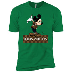 Louis Vuitton Mickey T-shirt Men Short Sleeve T-Shirt Men Short Sleeve T-Shirt - parenttees