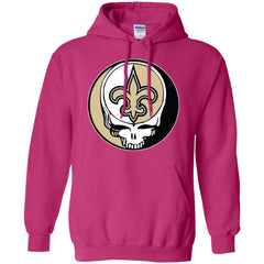 New Orleans Saints Grateful Dead Steal Your Face Football Nfl Shirts Pullover Hoodie Sweatshirt Pullover Hoodie Sweatshirt - parenttees