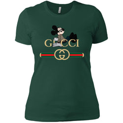 Gucci Mickey T-shirt Women Cotton T-Shirt