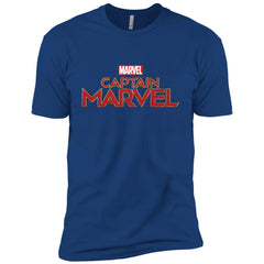 Marvel Captain Marvel Movie Logo Red Men Short Sleeve T-Shirt Men Short Sleeve T-Shirt - parenttees