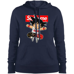 Supreme Dragon Ball Goku T-shirt Women Hooded Sweatshirt Women Hooded Sweatshirt - parenttees