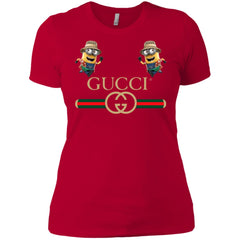 Gucci T-shirt Minion Funny Film T-shirt Women Cotton T-Shirt Women Cotton T-Shirt - parenttees