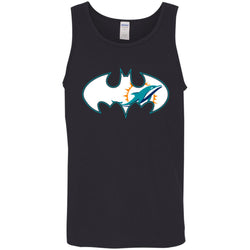 We Are The Miami Dolphins Batman Nfl Mashup Men Cotton Tank