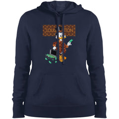 Louis Vuitton Donald Duck T-shirt Women Hooded Sweatshirt Women Hooded Sweatshirt - parenttees