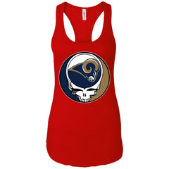 Los Angeles Rams Grateful Dead Steal Your Face Football Nfl Shirts Women Tank Top Women Tank Top - parenttees