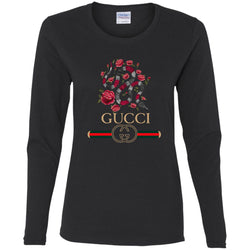 Gucci Logo Snake T-shirt Women Long Sleeve Shirt