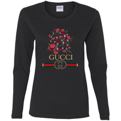 Gucci Logo Snake T-shirt Women Long Sleeve Shirt Women Long Sleeve Shirt - parenttees