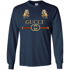 Gucci T-shirt Minion Funny Film T-shirt Men Long Sleeve Shirt Men Long Sleeve Shirt - parenttees